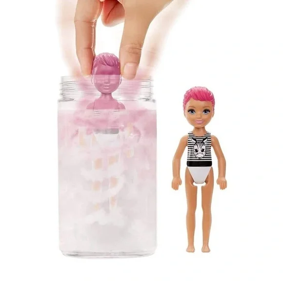 Barbie COLOR REVEAL COLOR BLOCK SERIES & SAND & SUN SERIES CHELSEA DOLLS - Picture 6 of 15